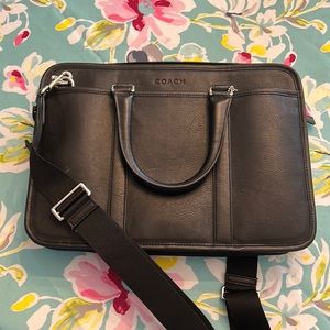 Like new coach work / laptop bag